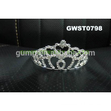 mini rhinestone tiara and crown